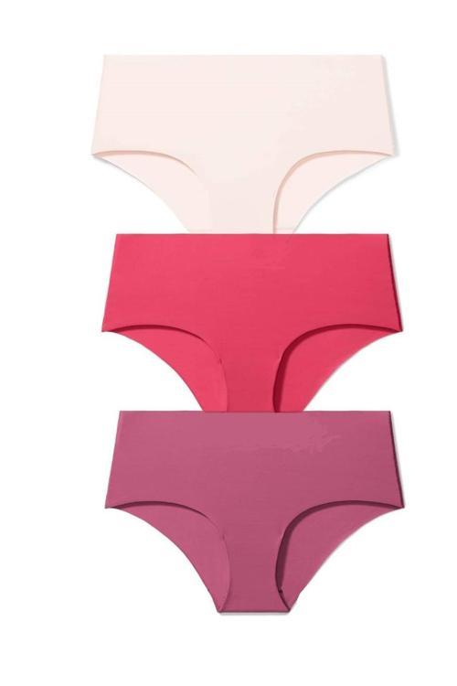 Gecko Yüksek Bel Lazer Kesim Toparlayıcı Iz Yapmaz Kadın Külot 3'Lü