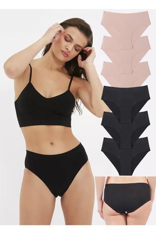 Yüksek Bel Toparlayıcı 6'Lı Kadın Külot