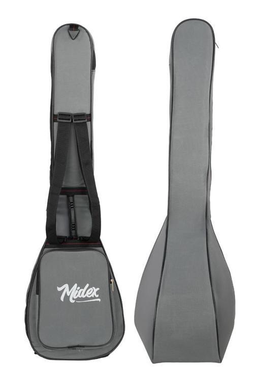 CS-122 Uzun Sap Saz Bağlama Kılıfı Kalın Soft Case