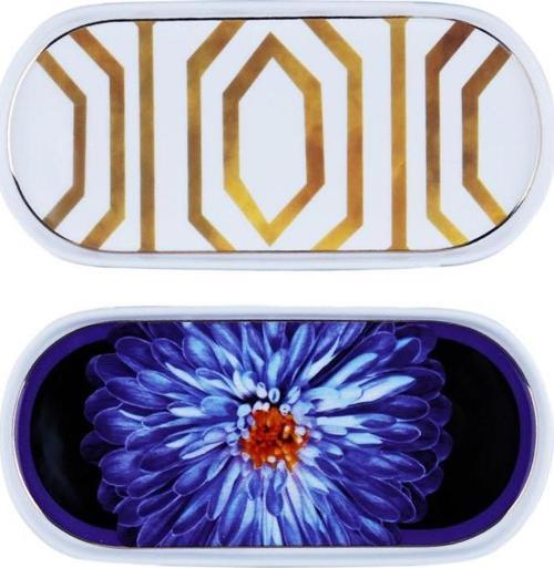 Luckyart  Marian 2'li Bone 21 Cm Oval Servis Tabağı Seti