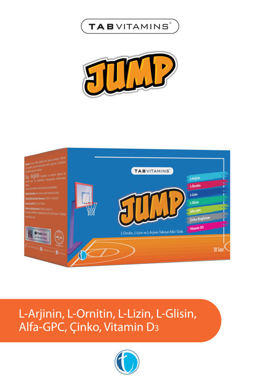 JUMP 30 Saşe L-Arjinin, L-Ornitin, L-Lizin, Alfa GPC