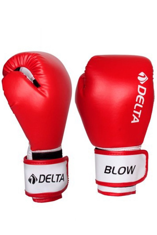 Blow Kırmızı Boks Eldiveni 4 Oz – Çocuk & Gençler İçin Kick Boks, Muay Thai, Antrenman Ve Sparring