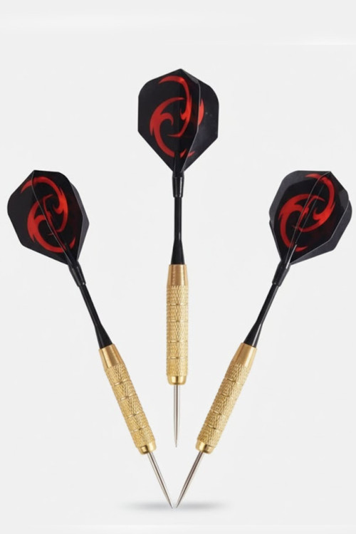 Profesyonel 3'Lü Dart Oku Seti 24 Gram Dart Ok | 3 Adet Gold Gövdeli Çelik Uç Yüksek İsabet