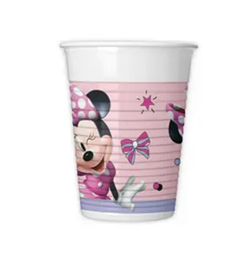 Minnie Junior Plastik Bardak 200ml 8 Li