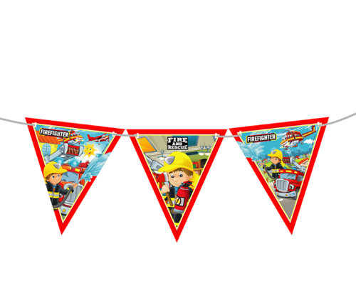 Firefighters Üçgen Flama