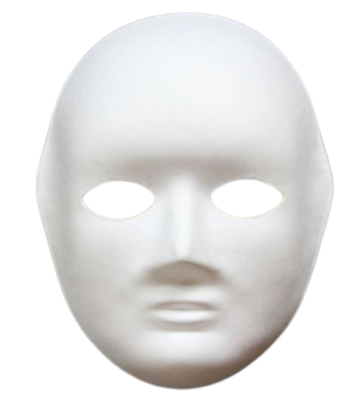 Karton Yüz Maske