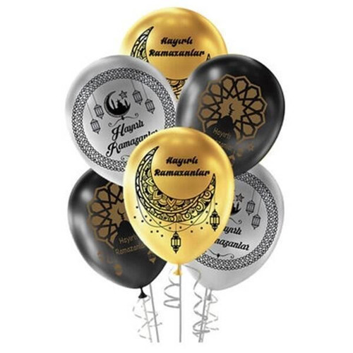 joy 11" Hoşgeldin Ramazan Baskılı Metal Balon