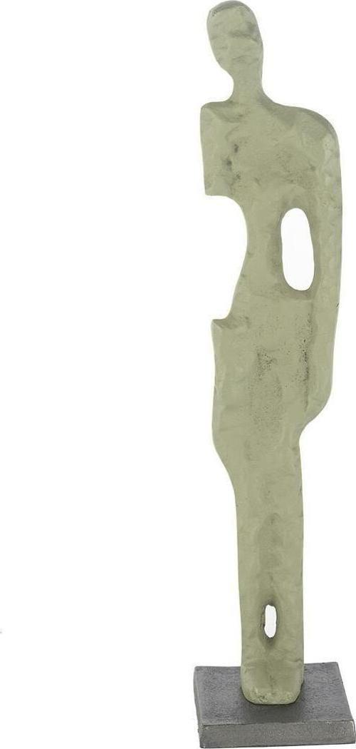 Yeşil Gri Obje 9x9x41cm