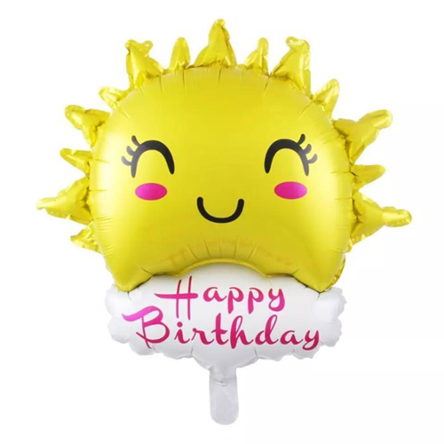 Rps Folyo Balon Gökyüzü Happy Birtday Sun 34" 9888