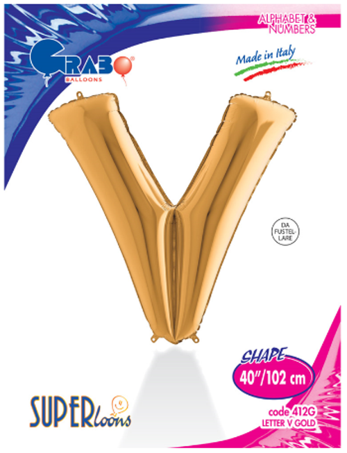 joy Harf Folyo Balon 40" Altın -V-
