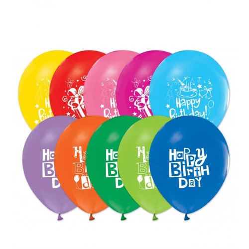 Balon GD90 26Cm 100 Lü Doğum Günü İngilizce