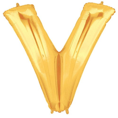 Rps Folyo Balon 16" Harf Gold V