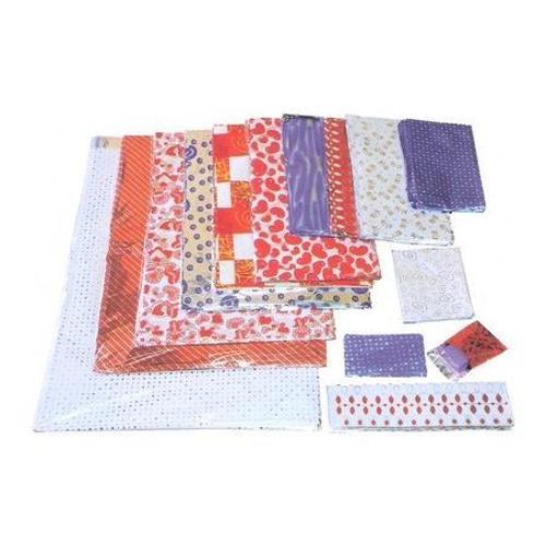 Metalize Poşet Lüks 50 li 20X25 Desenli