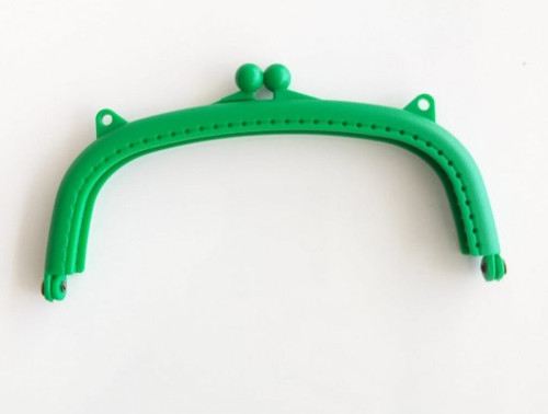 Çanta Aksesuar 16 Cm Plastik Cüzdan Klipsi Yeşil
