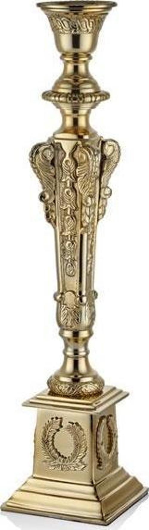 Majestic Büyük Gold Mumluk 17X17X72 cm