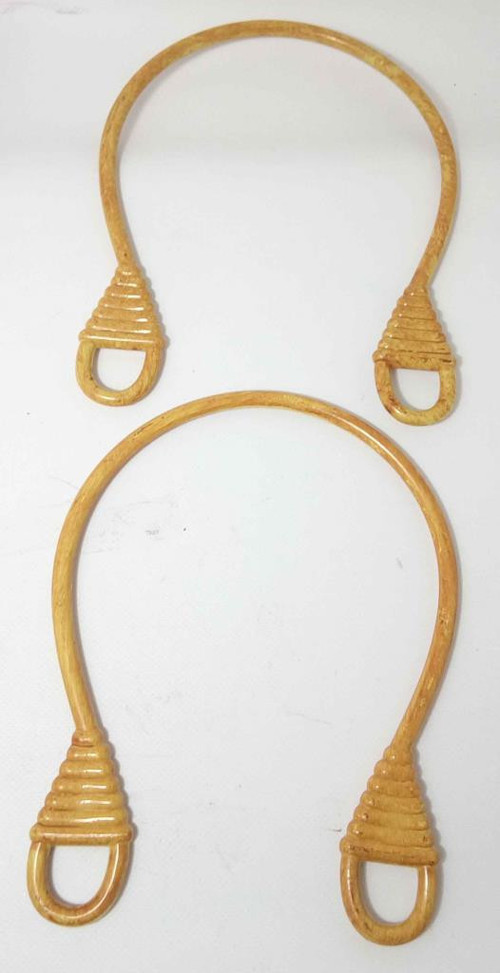 Çanta Aksesuar Bambu Görünümlü Plastik Çanta Sapı