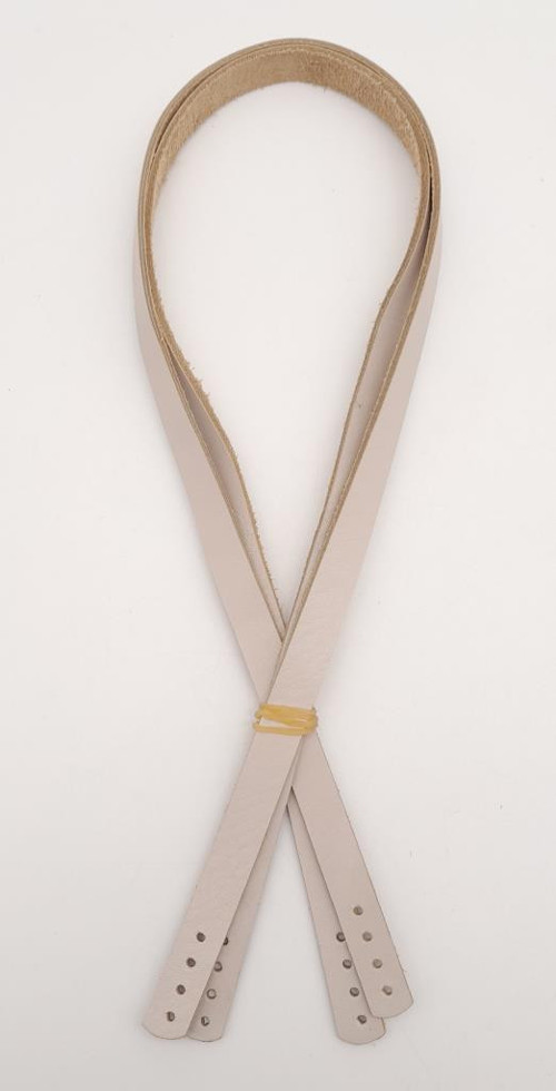 Çanta Aksesuar Gerçek Deri 70X1.2 Cm Bej Renk Çanta Sapı
