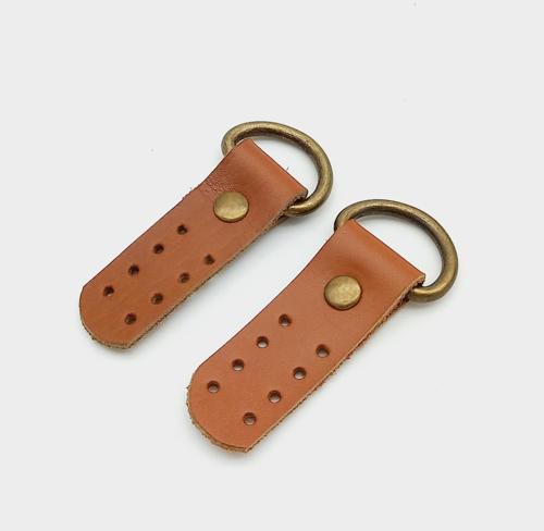 Çanta Aksesuar Gerçek Deri Taba Sapucu (Böce) Antik Metalli