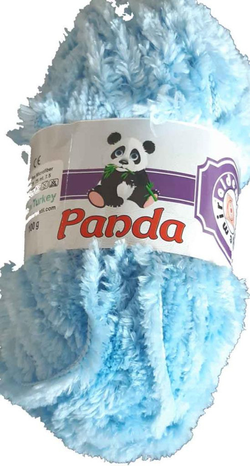 Çanta Aksesuar Buz Mavisi Renk Panda İpi