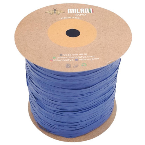 Çanta Aksesuar Milano Rafya Bodrum Mavi Renk 100 gr
