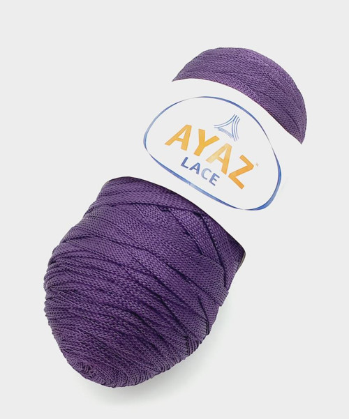 Çanta Aksesuar Koyu Mor Renk Polyester Ribbon İp 1188