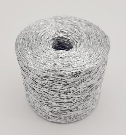 Çanta Aksesuar Özel Sarım Simli Kağıt İp Mat Açık Gri Renk