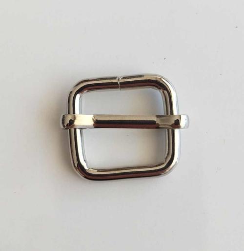 Çanta Aksesuar Gümüş Renk 2X2 Cm Ayarlama Aparatı (Sürgüt)