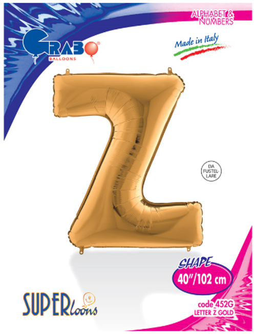 joy Harf Folyo Balon 40" Altın -Z-