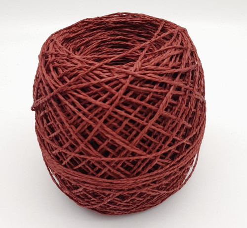 Çanta Aksesuar Bordo Renk 100 Gr Sarılmış Kağıt İp