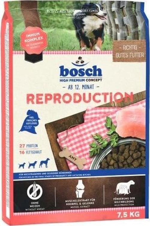 Reproduction Hamile ve Doğum Yapmış Kümes Hayvanlı Yetişkin Köpek Maması 7.5 Kg