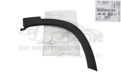 Rifter 2019- Ön Çamurluk Dodik Plastiği Sağ Oem No (98166193Xt)