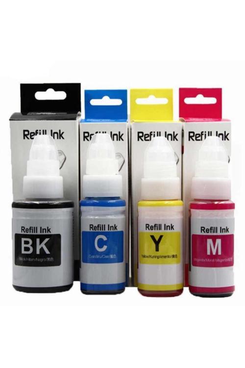 Canon Pixma G2411 Uyumlu Mürekkep Seti 4'lü Set