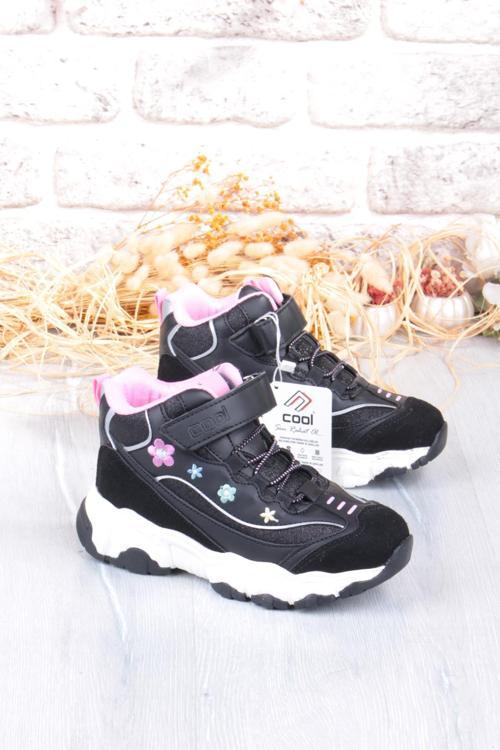 Cool Bella Rahat Sıcak Astar Kaymaz Taban Kız Çocuk Bot