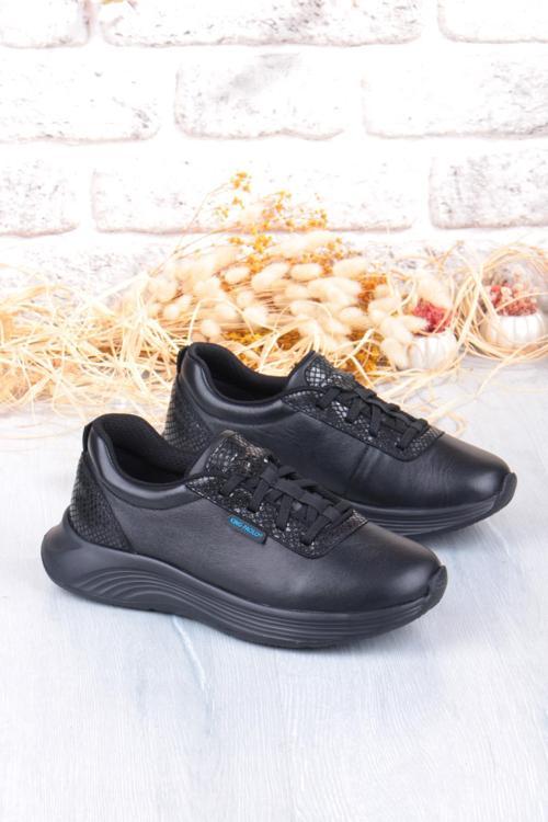 I5211 Izabel Comfort Lastik Bağcıklı Hakiki Deri Kadın Ayakkabı