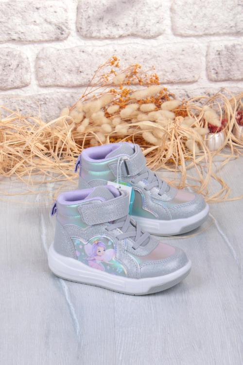 946.B25K.419 Klint Gümüş Işıklı Kız Çocuk Bot