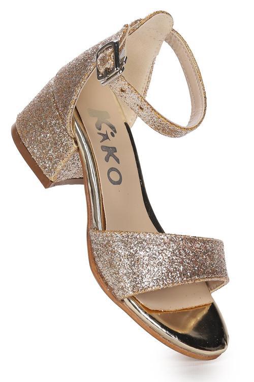  Alexa Günlük Kız Çocuk 4 Cm Topuklu Sandalet Abiye Ayakkabı