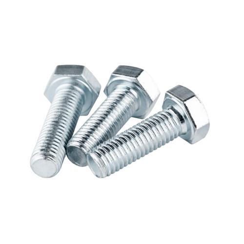 Çelik Cıvata 8X12 DIN933 Beyaz 50 Adet 8.8 Altıköşe