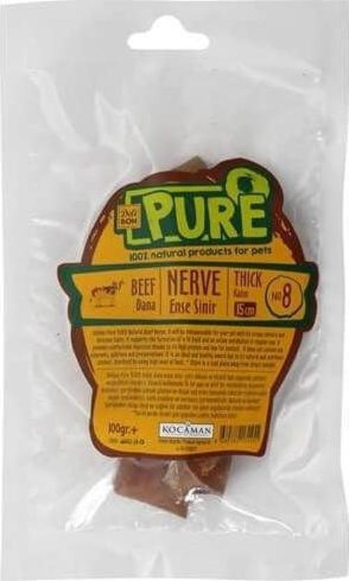 Kurutulmuş Dana Kalın Ense Sinir Köpek Ödül Maması 15 Cm 100 Gr