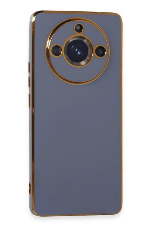 Realme 11 Pro Kılıf Volet Silikon - Mavi-(5796)