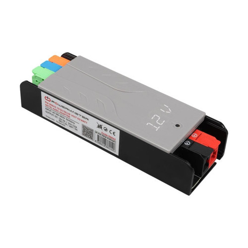 PM-26842 12-24-36-48 Volt 3 Amper 60 Watt Metal Kasa Kademeli Adaptör Voltaj Göstergeli 128X42x27mm