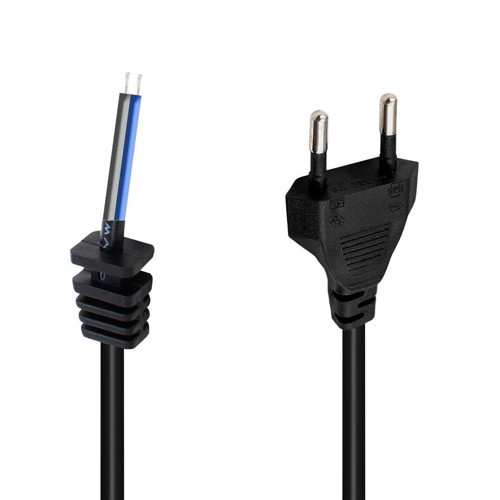 Fişli 40 cm Uçsuz Güç Kablosu Elektirik Kablosuz Priz Kablo 220 Volt