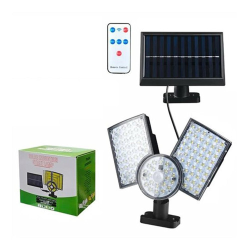 Pm-22309 Solar Güneş Enerjili Aydınlatma Lamba Bahçe Aydınlatması Kumandalı Sensörlü Sokak Lambası