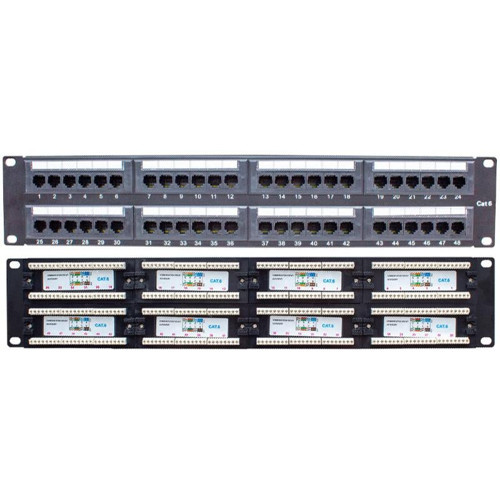 PM-18501 48 Port UTP CAT6 Patch Panel