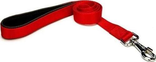 Comfort Dokuma Köpek Gezdirme Tasması Medium Kırmızı 2.5x120 Cm