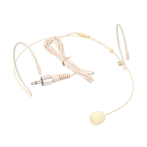 W-4 Ten Rengi 3.5 Mm Jacklı Headset Mikrofon Müşteri Hizmetleri Kafa Mikrofonu