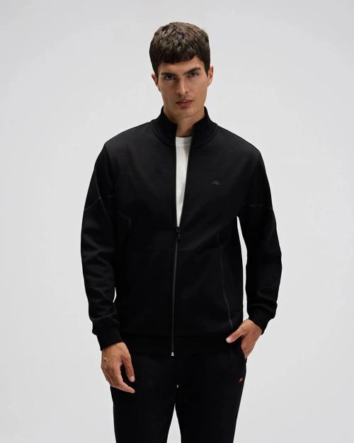 Erkek Fermuarlı Sweat EM545-BK