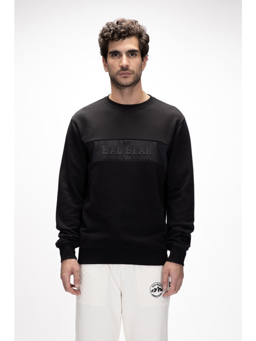 Badbear Sailor Si̇yah Crewneck Erkek Sweatshirt