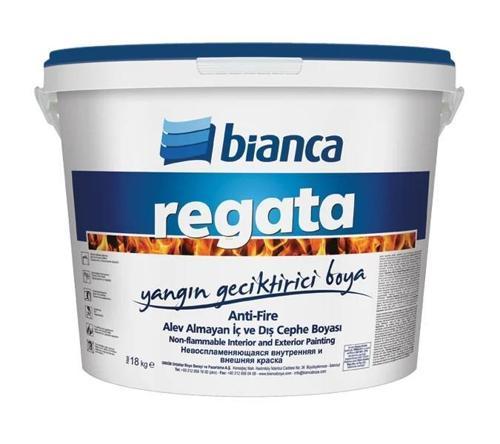 Regata Anti-Fire Yangın Geciktirici Alev Almayan Boya 18 Kg Beyaz