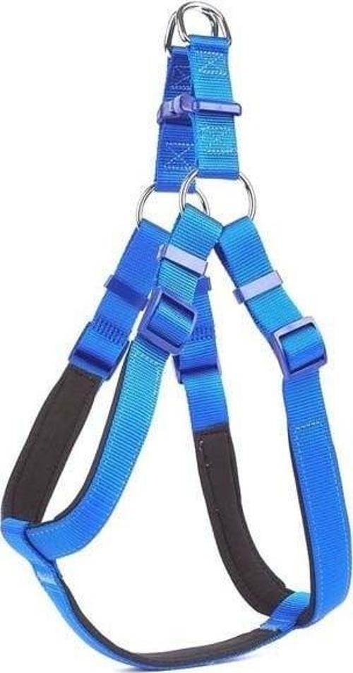 Comfort Dokuma Ronin Köpek Göğüs Tasması Xlarge Mavi 2.5x65-75 Cm