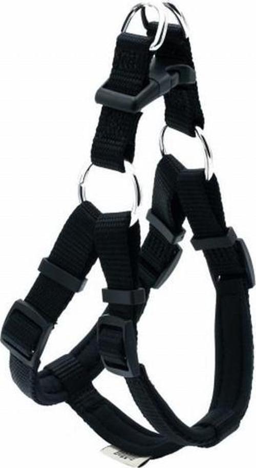 Konfor Ronin Dokuma Köpek Göğüs Tasması Siyah 1,5x35-40 Cm